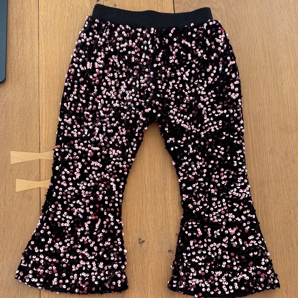 Abby & Evie Sequin Flare Kids Pants